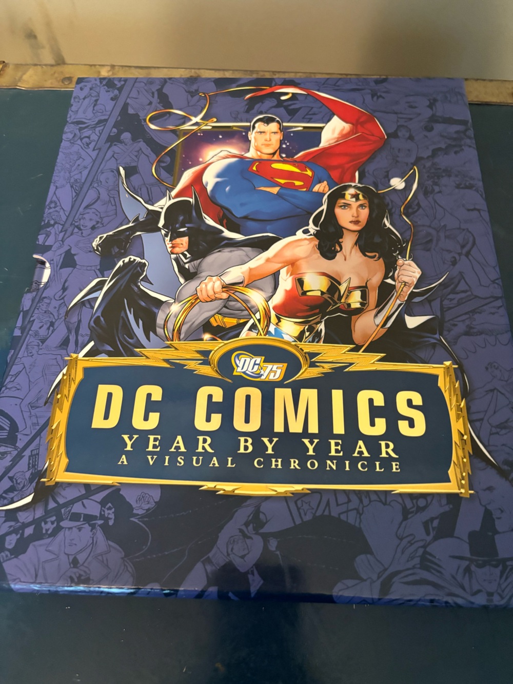 DC Comics Year By Year A Visual Chronicle Hardcover Book with Slipcase